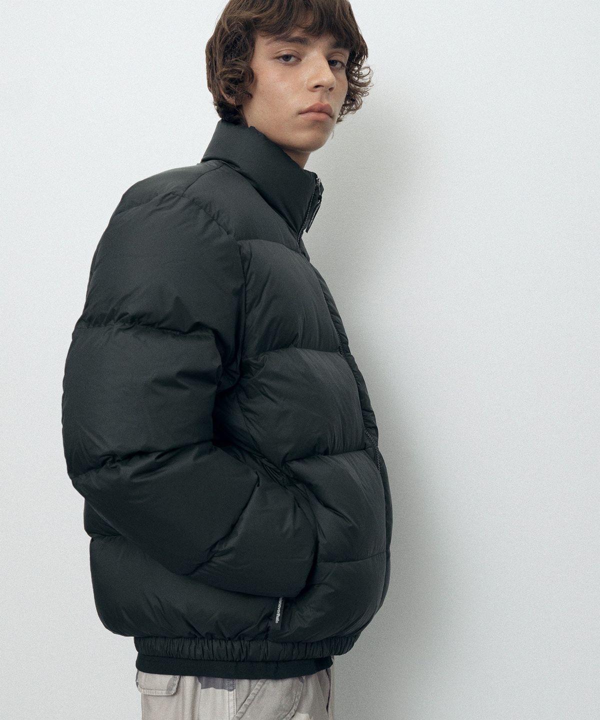 디스이즈네버댓(THISISNEVERTHAT) PERTEX T Down Jacket Black