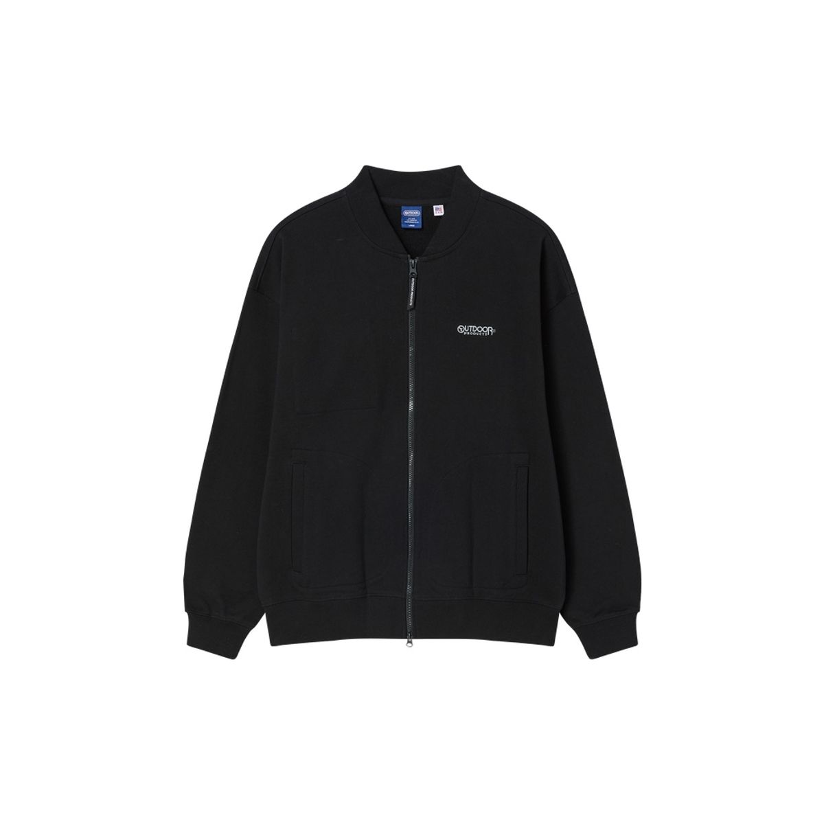 아웃도어 프로덕츠(OUTDOOR PRODUCTS) 바시티 스웻 재킷 (블랙)