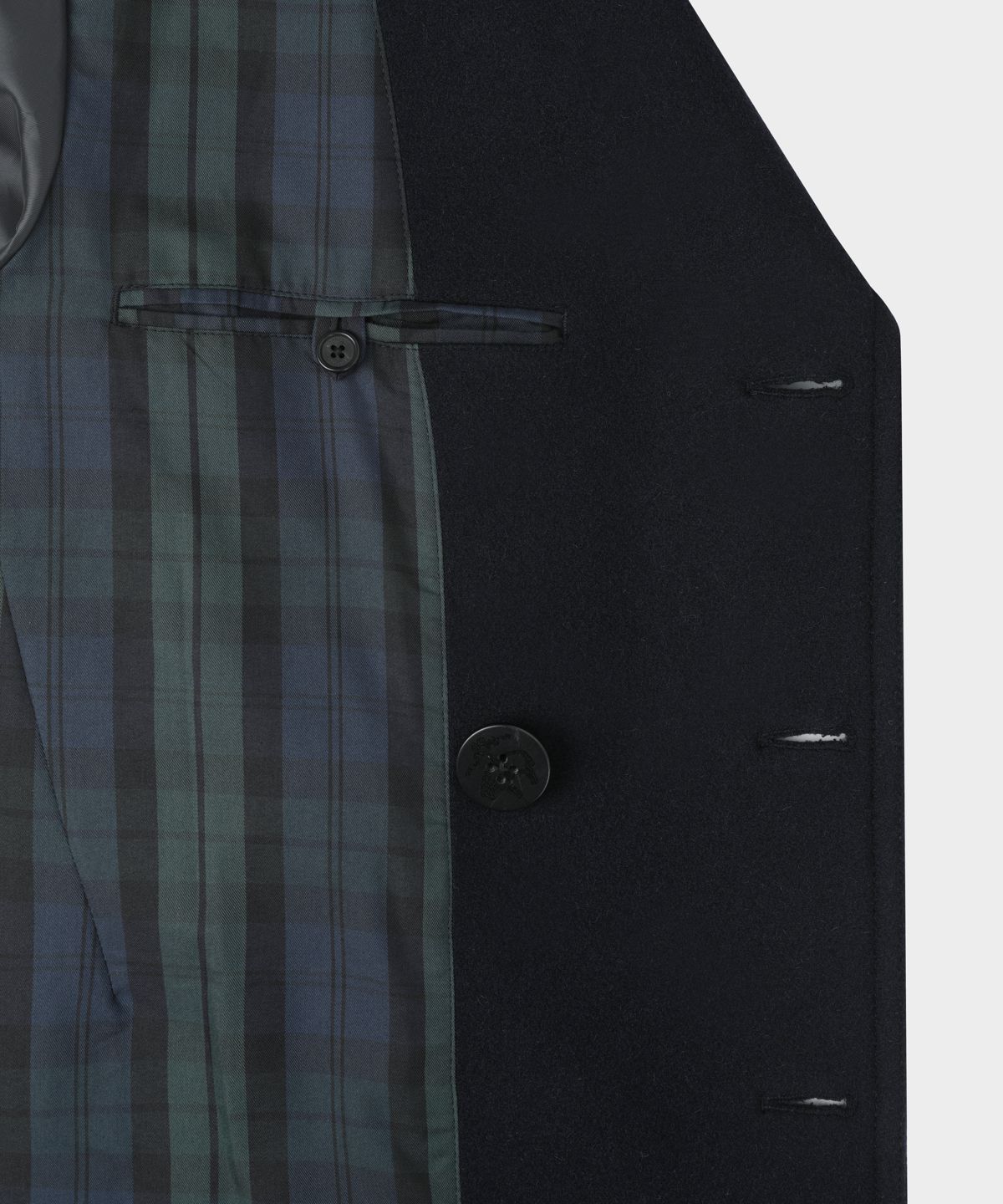 브룩스 브라더스(BROOKS BROTHERS) 더블 피코트 (네이비) (BBCZMBG403)