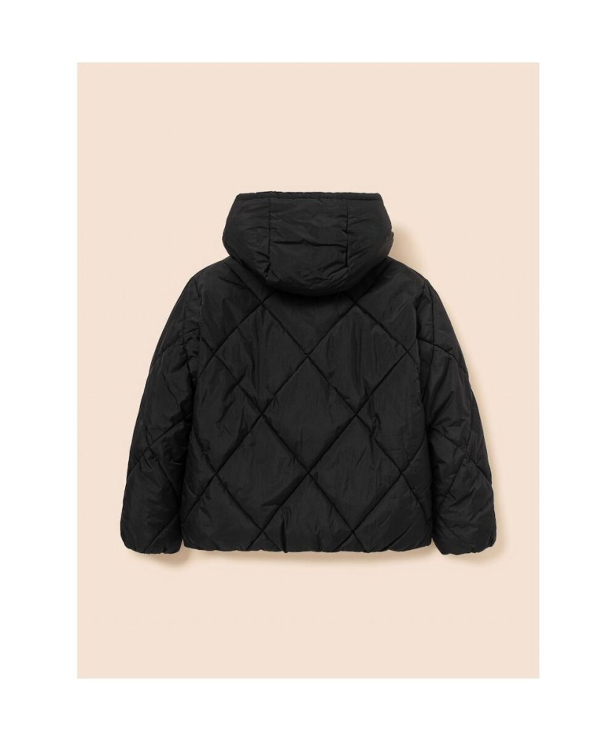 빈폴 키즈(BEANPOLE KIDS) 후드 퀼팅 볼패딩  블랙 (BI6938U145)