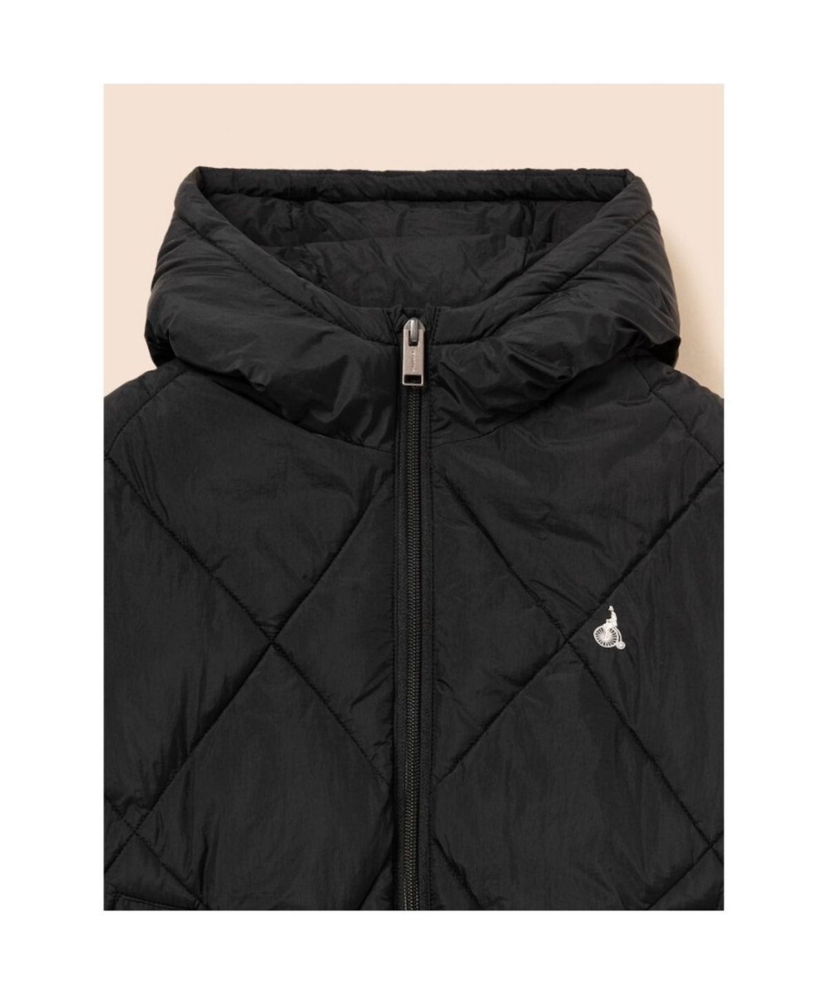 빈폴 키즈(BEANPOLE KIDS) 후드 퀼팅 볼패딩  블랙 (BI6938U145)