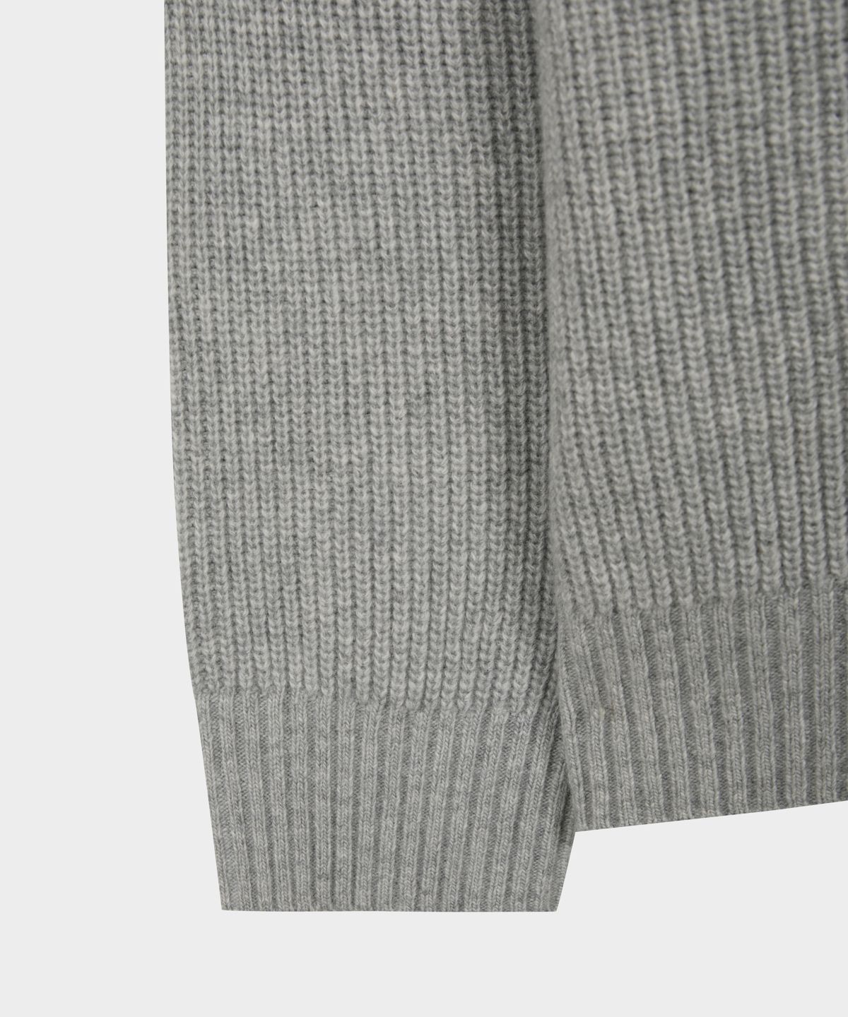 브룩스 브라더스(BROOKS BROTHERS) 텍스처 조직 하프 집업 스웨터 (그레이) (BBWZMOG423)