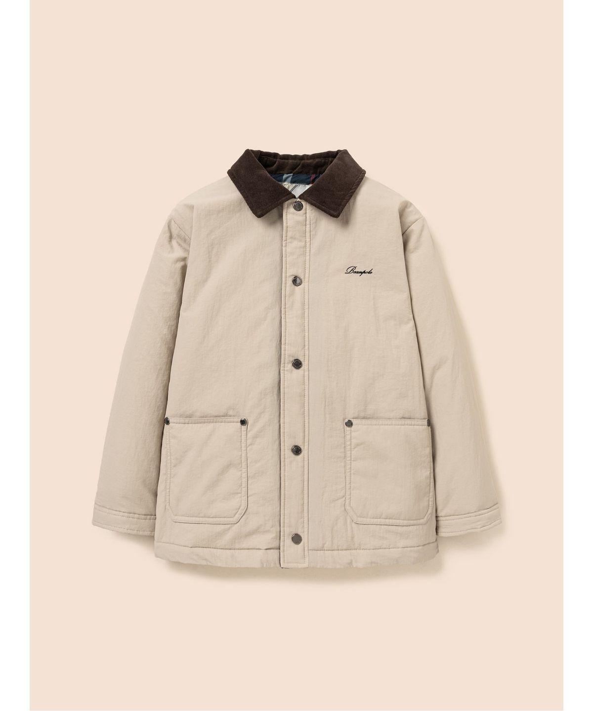 빈폴 키즈(BEANPOLE KIDS) 헌팅 패딩 점퍼  베이지 (BI6938U01A)