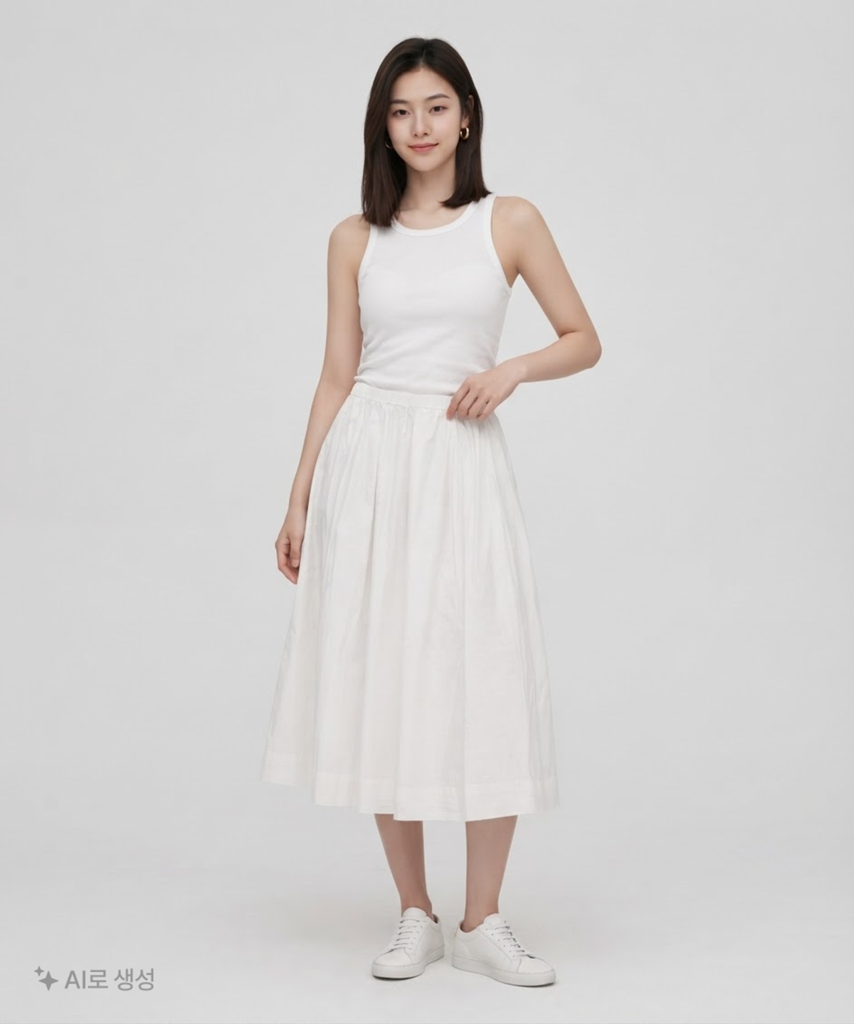 유니클로(UNIQLO) 미디스커트 S