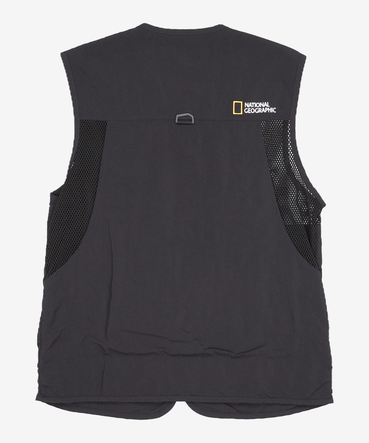 내셔널지오그래픽(NATIONALGEOGRAPHIC) N232MVT020 메쉬 V넥 베스트 CARBON 100