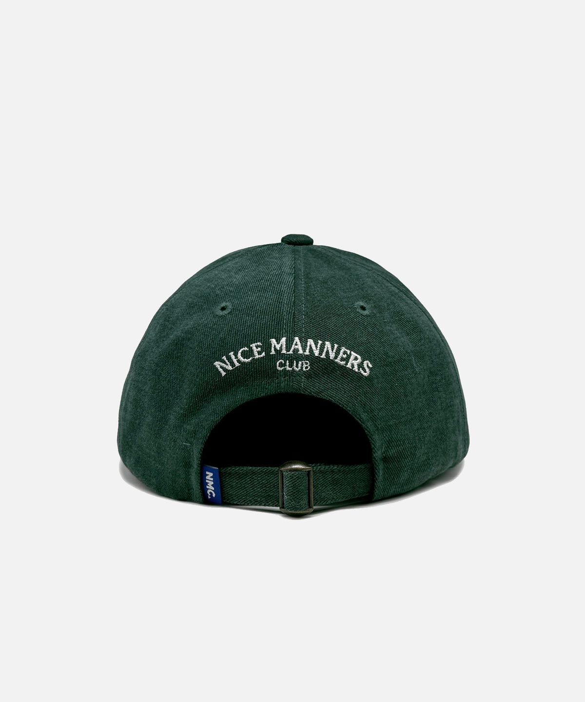 나이스 매너스 클럽(NICE MANNERS CLUB) NMC 볼캡 6패널 겔러리 딥그린