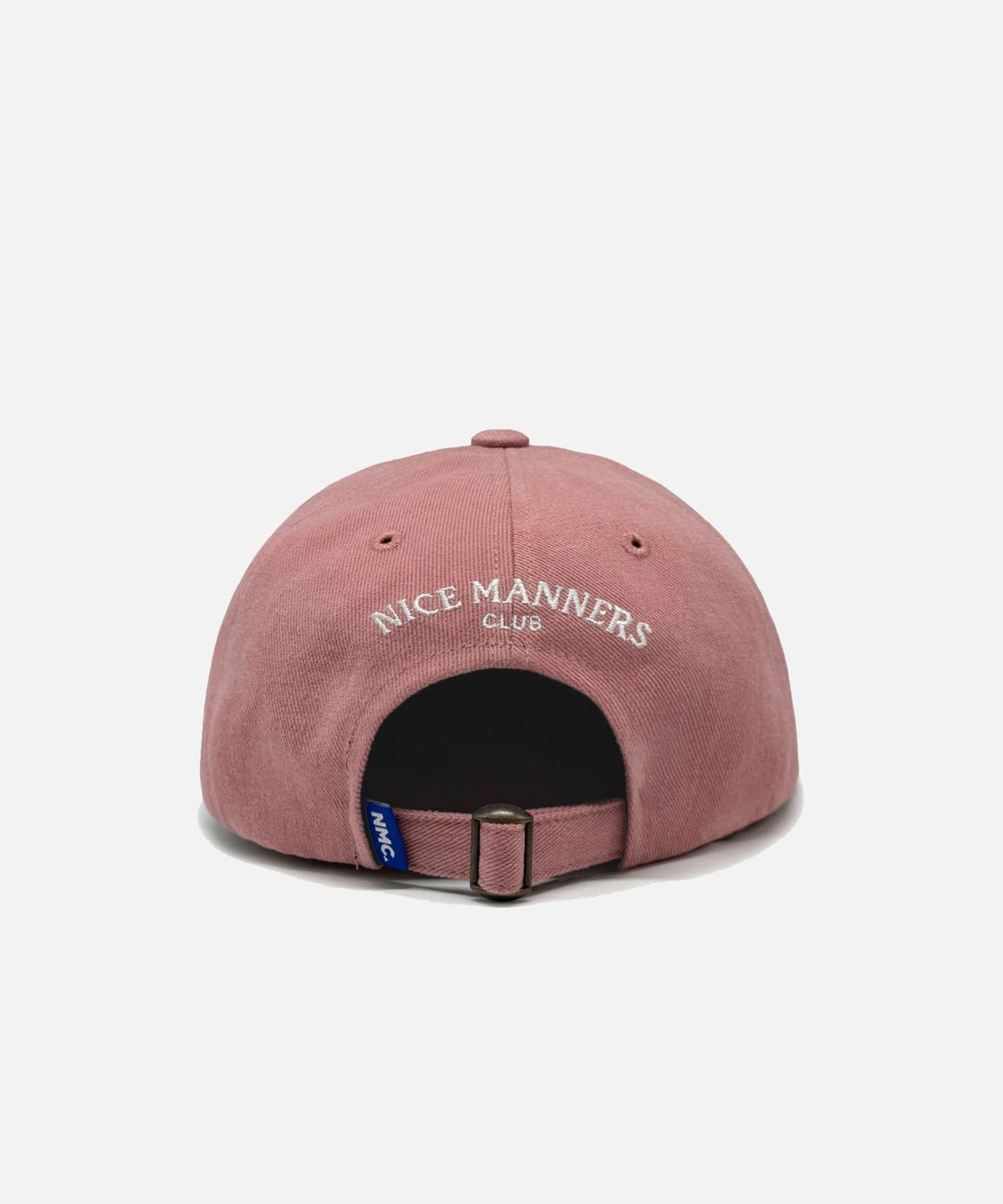 나이스 매너스 클럽(NICE MANNERS CLUB) NMC 볼캡 6패널 시그니처 살몬