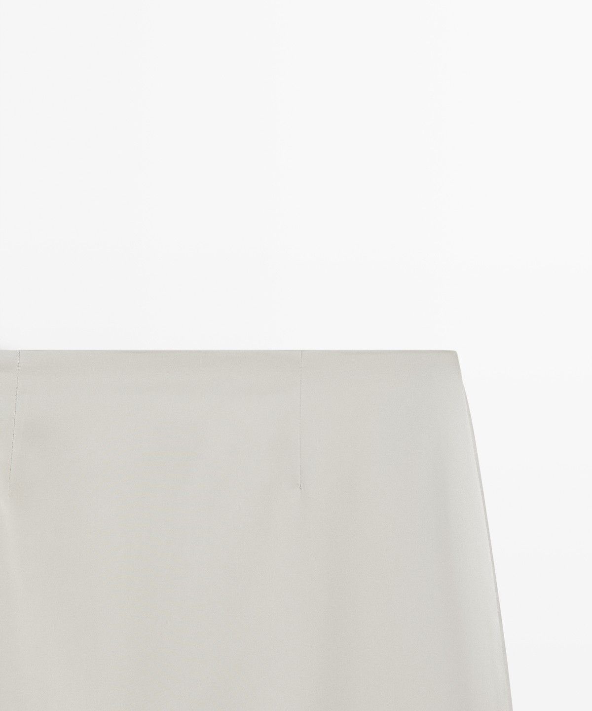 마시모두띠(MASSIMO DUTTI) 레이스 새틴 미디 스커트