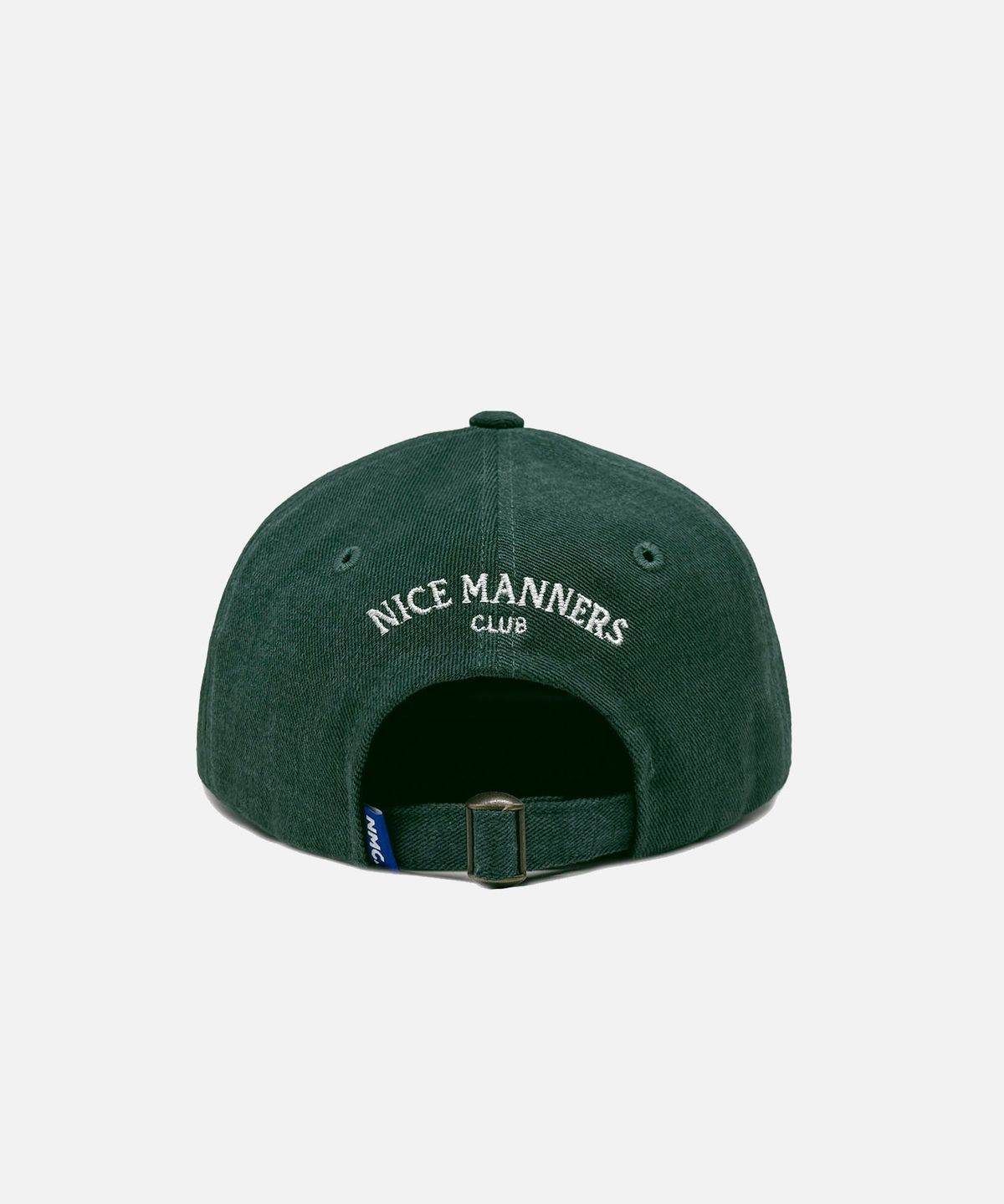 나이스 매너스 클럽(NICE MANNERS CLUB) NMC 볼캡 5패널 M-LOGO 딥그린