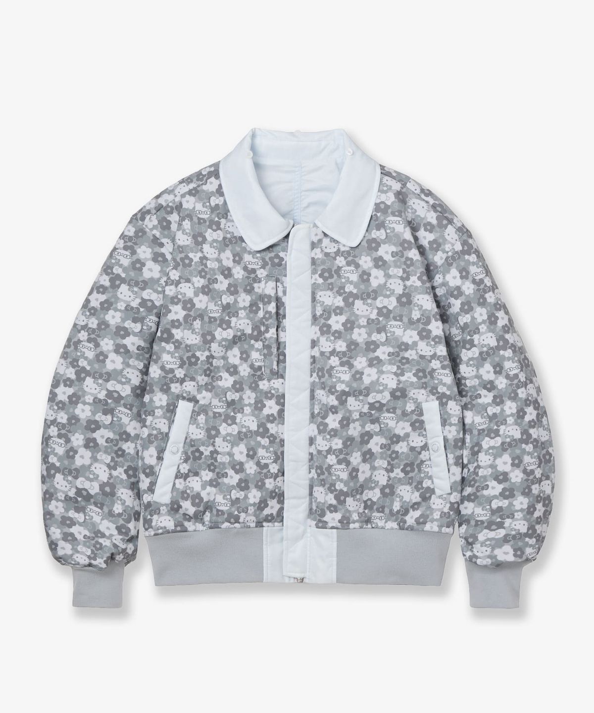 에이이에이이(AEAE) HELLO KITTY BOMBER JACKET [ICE]