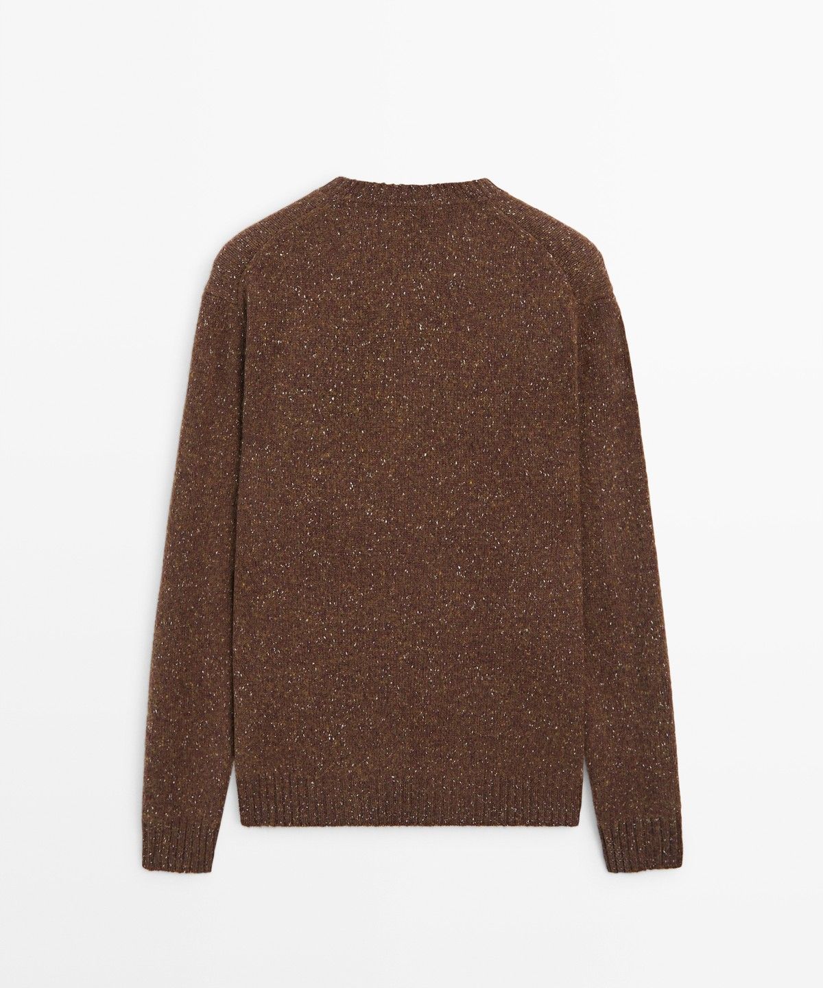 마시모두띠(MASSIMO DUTTI) 울 혼방 멜란지 니트
