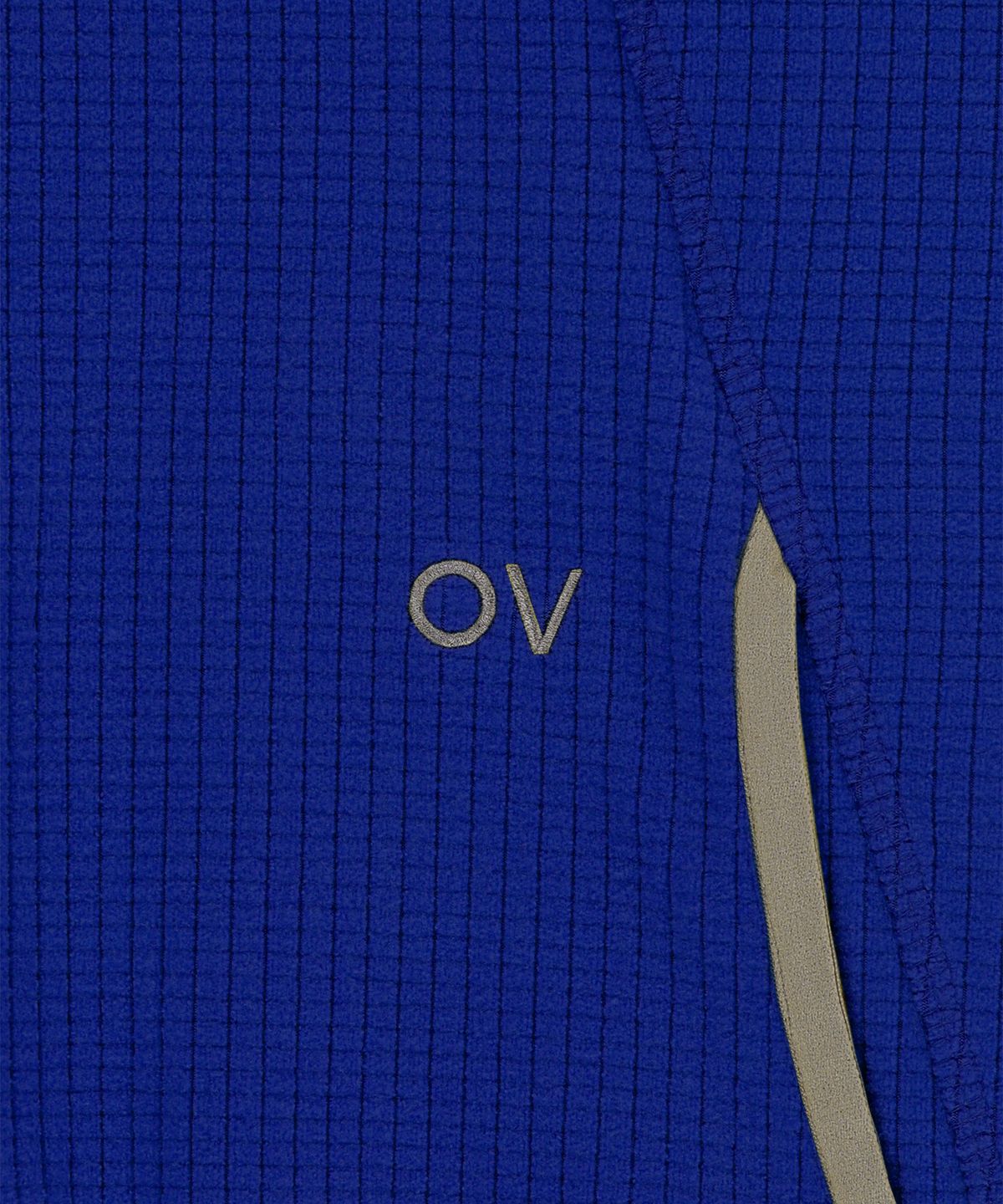 아웃도어 보이스(OUTDOOR VOICES) Technol-OV GRID™ FLEECE HALF ZIP (OV BLUE)