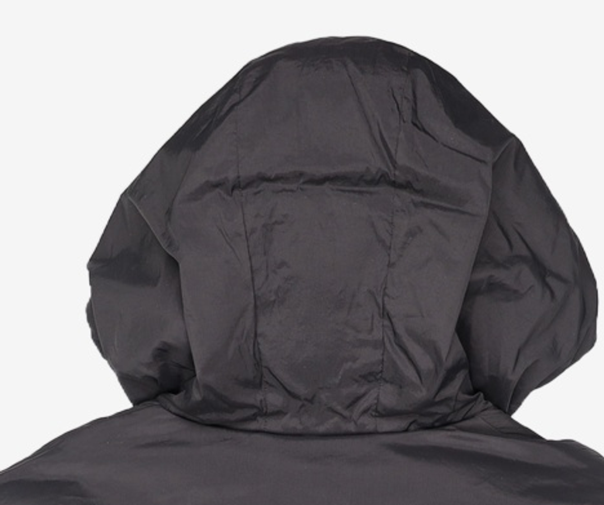 프리즘웍스(FRIZMWORKS) NYLON HOODED PUFFER DOWN PARKA _ BLACK XL
