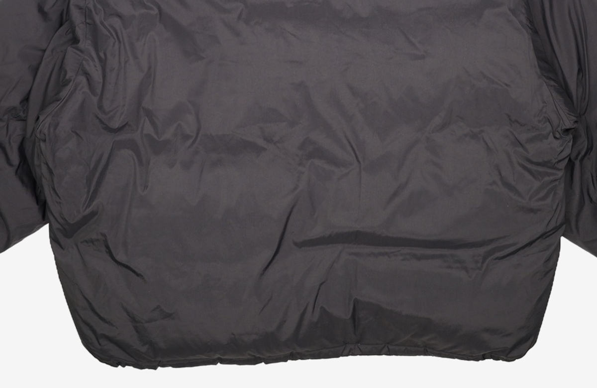 프리즘웍스(FRIZMWORKS) NYLON HOODED PUFFER DOWN PARKA _ BLACK XL