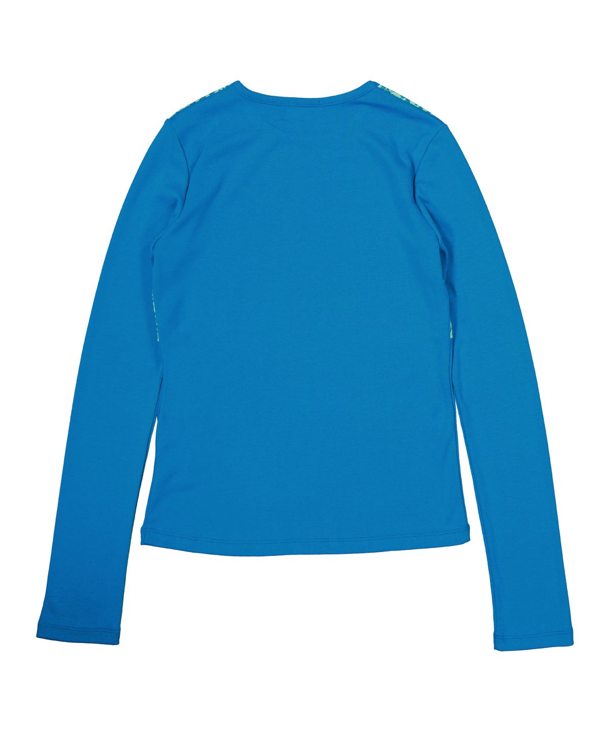 유얼쎄시(YOUR SASSY) Flora Half Long Tee (BLUE LEMON)