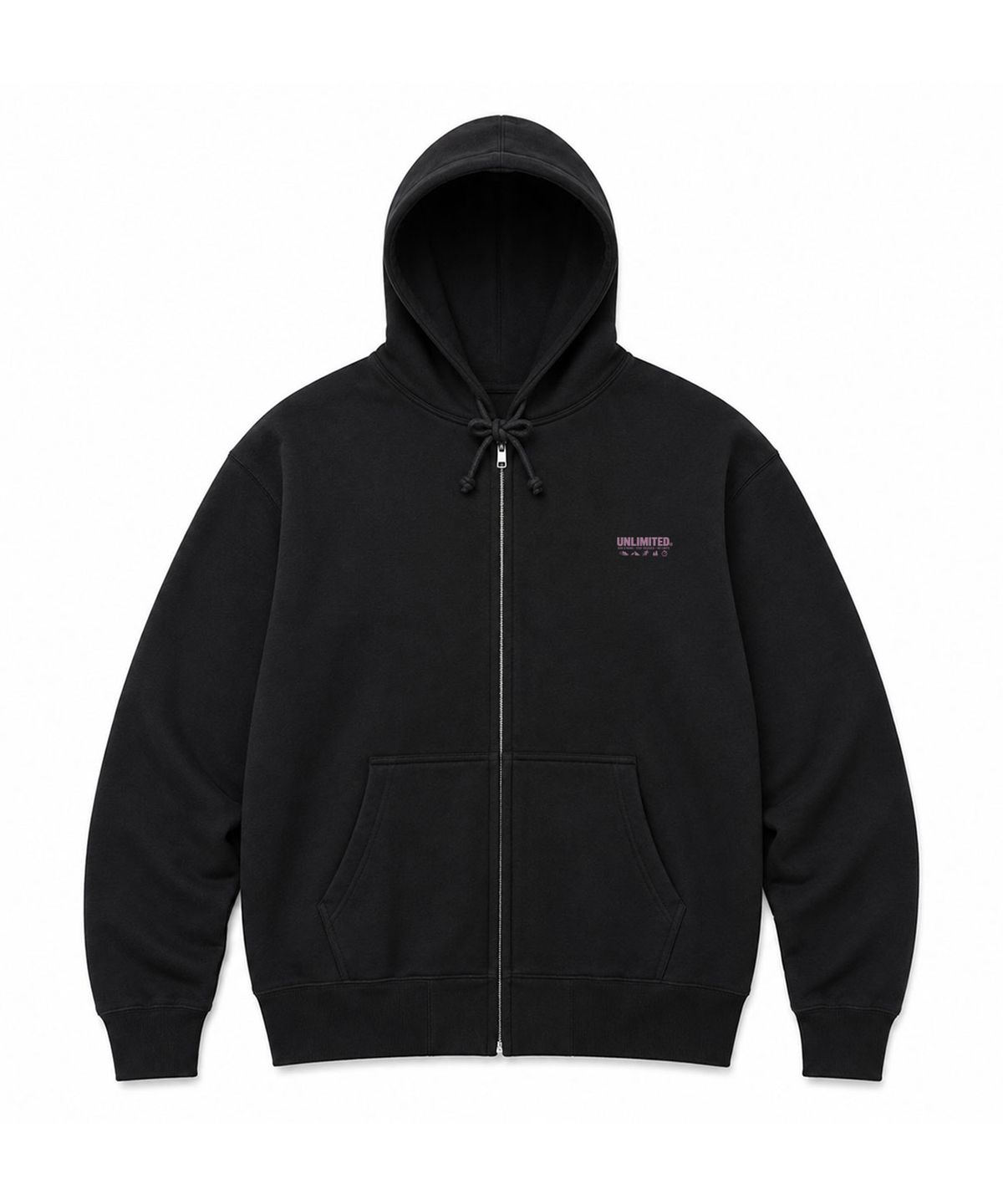 언리미트(UNLIMIT) EMOJI HOOD ZIPUP (U26DTJK68W)