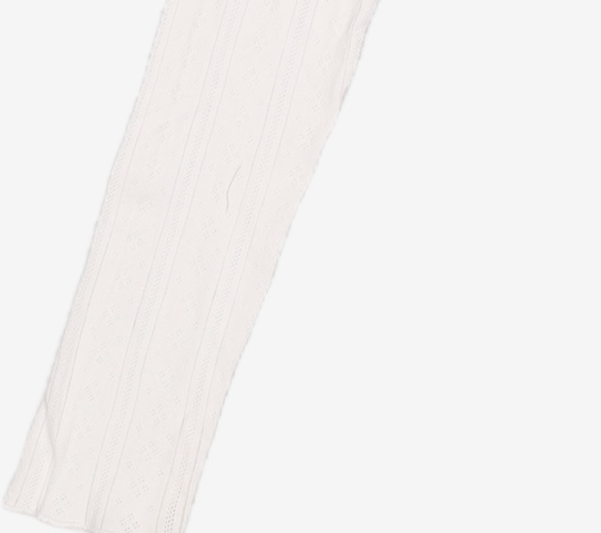 유희(YOUHEE) EYELET LONG SLEEVE WHITE FREE
