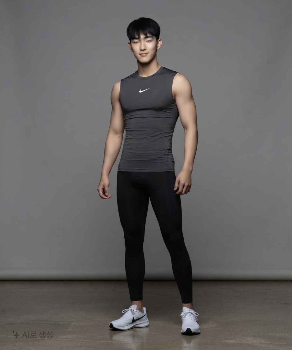 나이키(NIKE) 프로 드라이 핏 타이트 민소매 피트니스 탑 M - 블랙:화이트 / FB7915-010 95