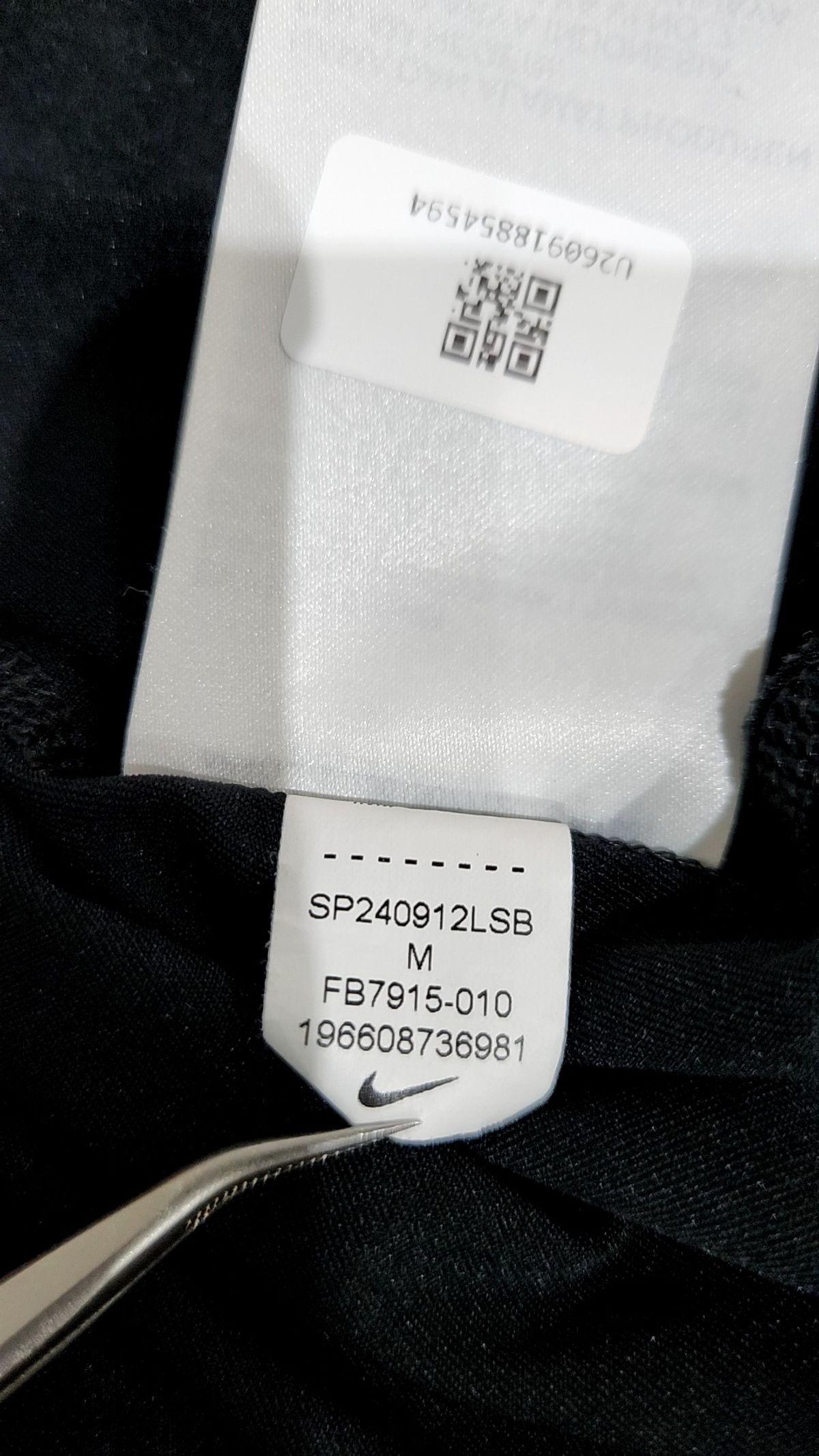 나이키(NIKE) 프로 드라이 핏 타이트 민소매 피트니스 탑 M - 블랙:화이트 / FB7915-010 95