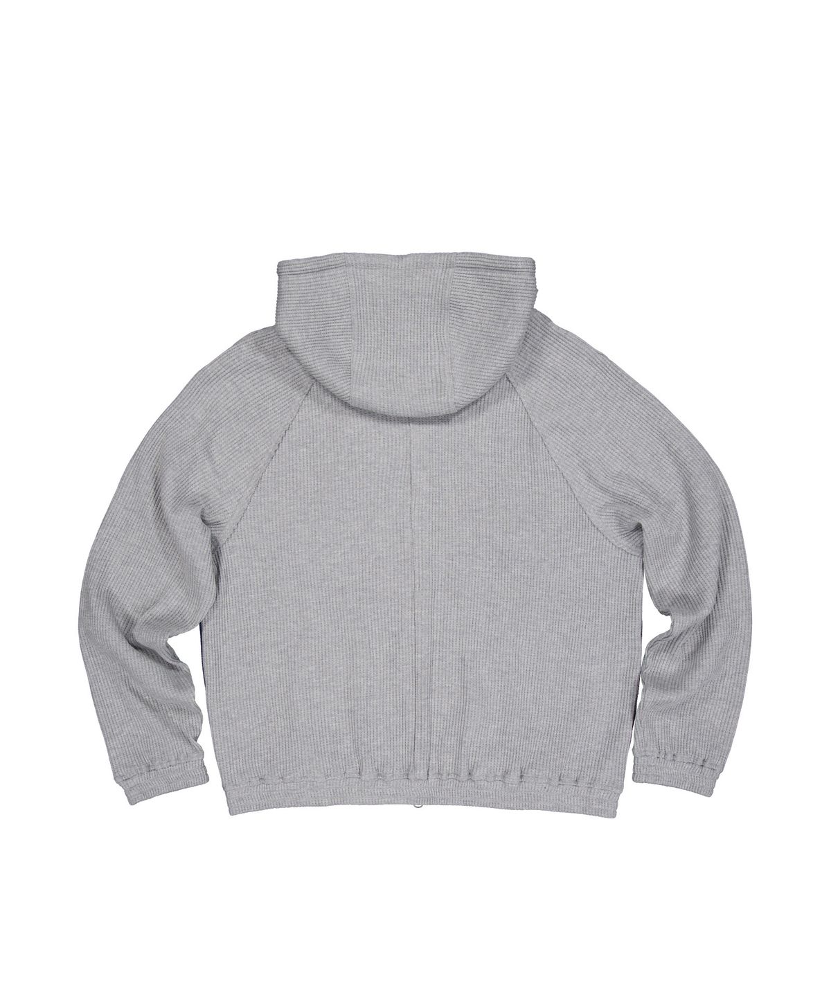 몰트선셋(MOLTSUNSET) Thermal Wave Panel Zip-Up - Melange Gray