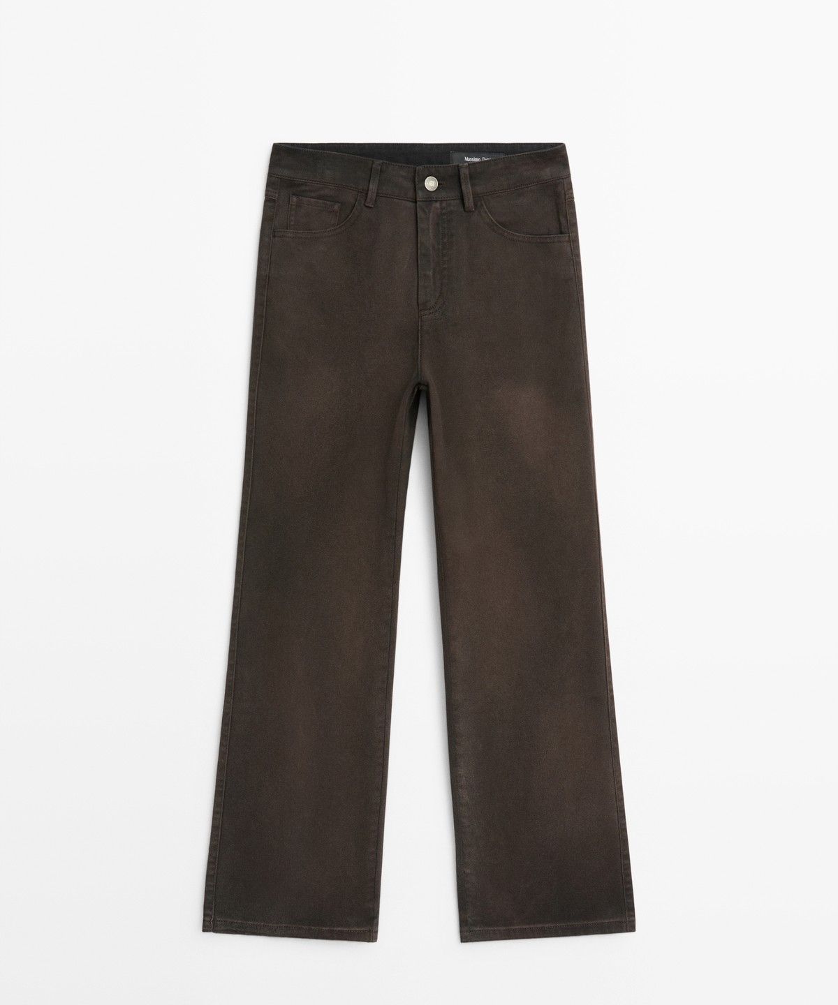 마시모두띠(MASSIMO DUTTI) 킥 플레어 핏 팬츠