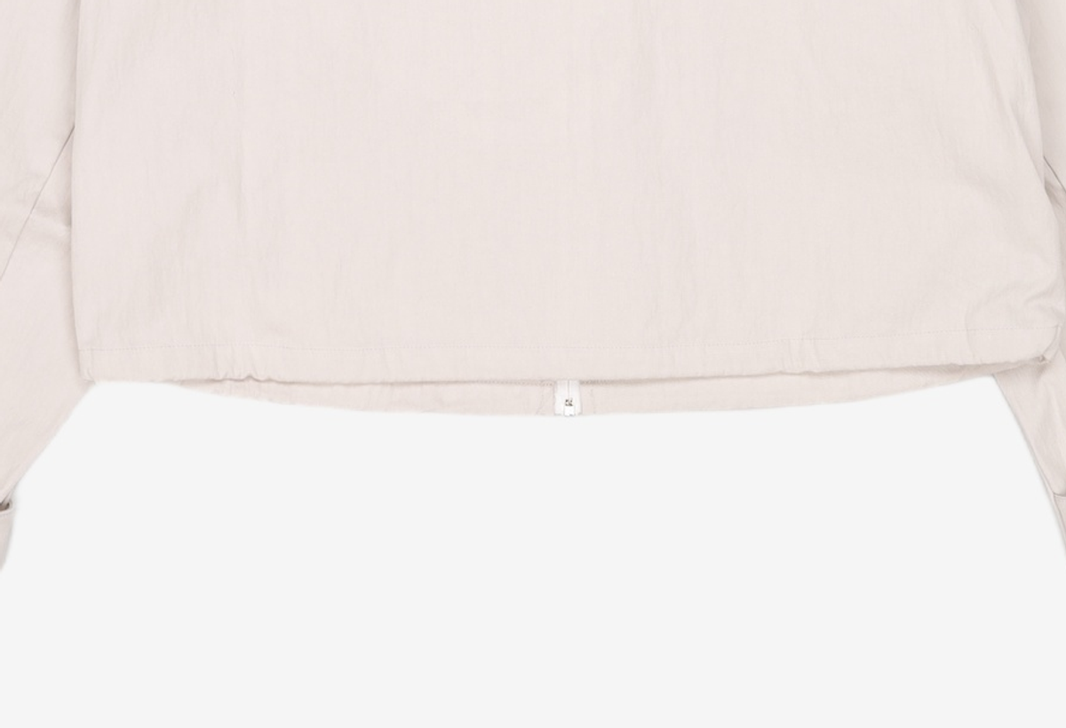 미세키서울(MISEKI SEOUL) Pocket zipper jacket LIGHT GREY ONE SIZE
