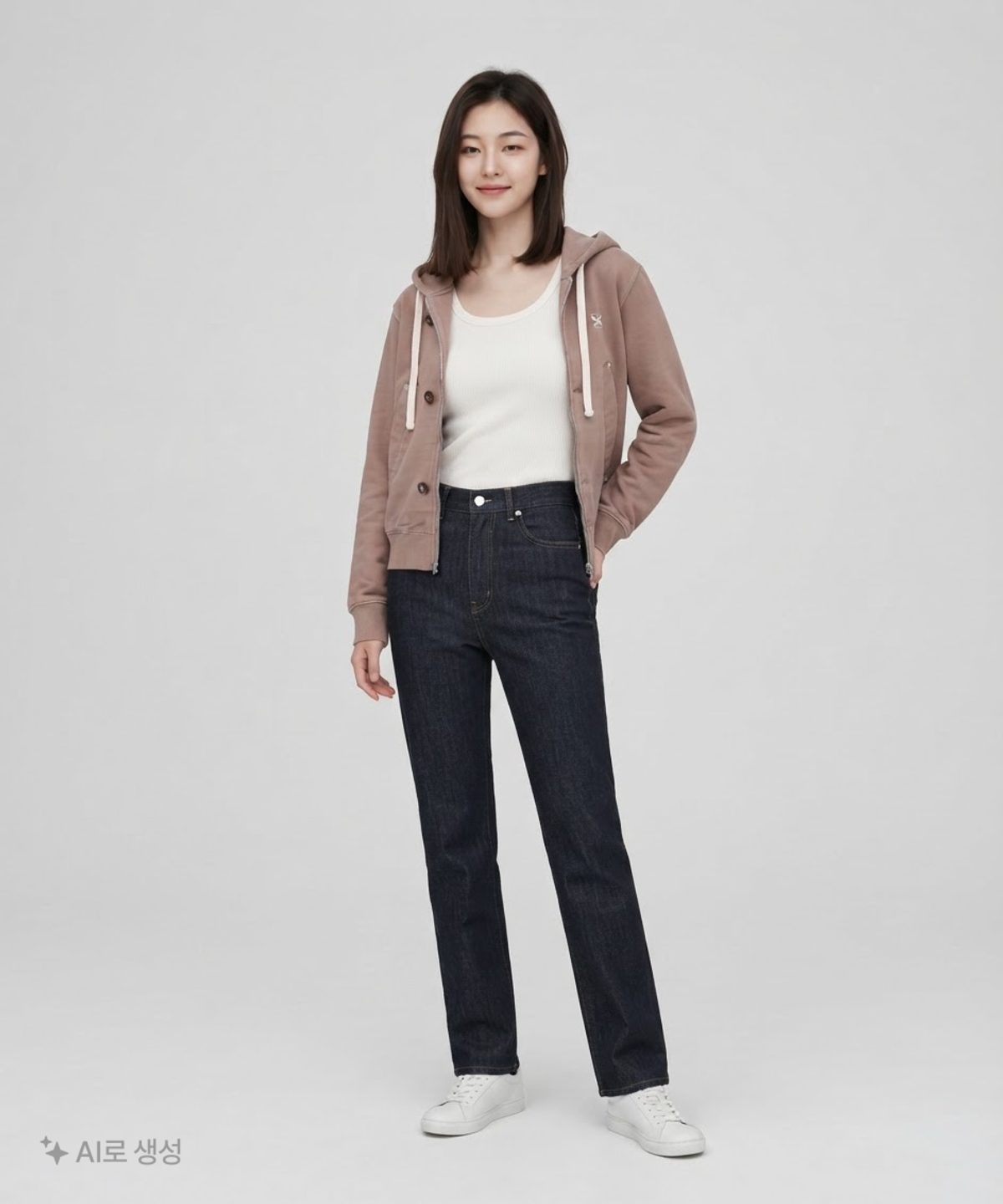 세터(SATUR) 테오 코튼 올 데이 후드 집업 M