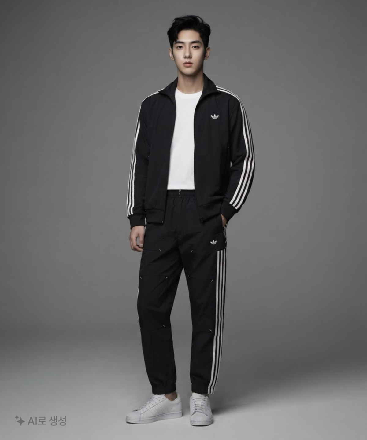 아디다스(ADIDAS) 워크웨어 팬츠 - 블랙 / FM4022 L