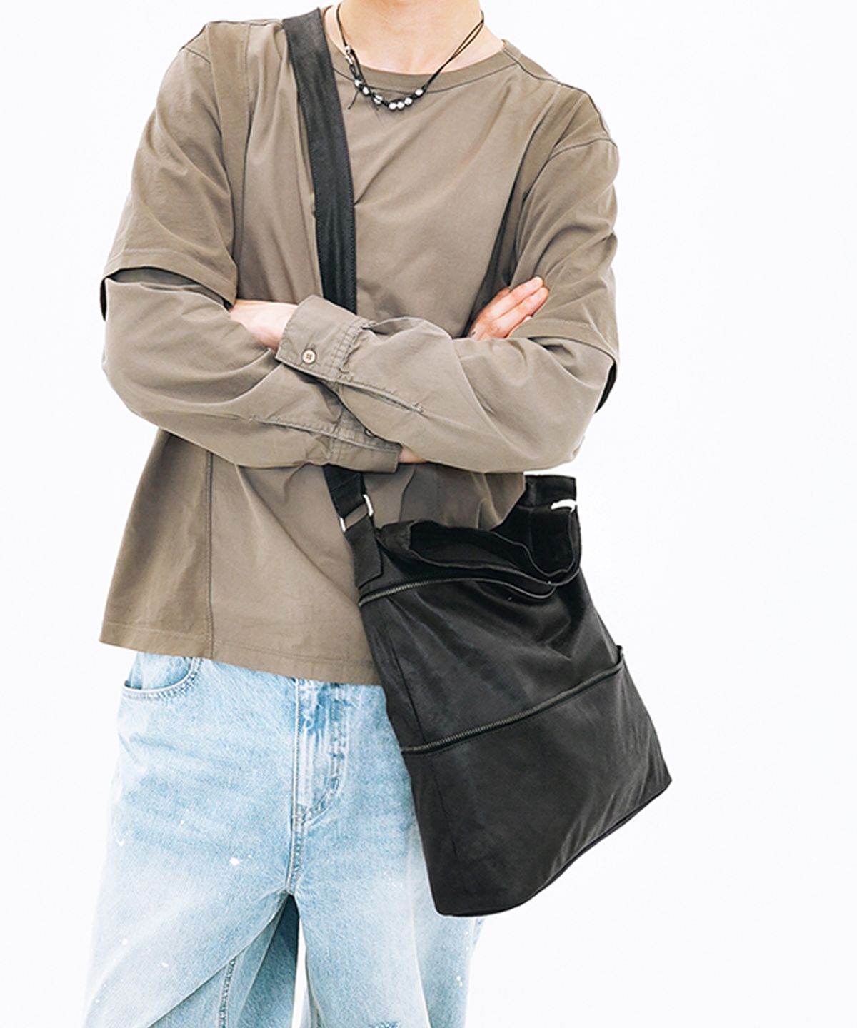 스쿠프(SCOUPE) 에브리데이 집 메일백_2colors