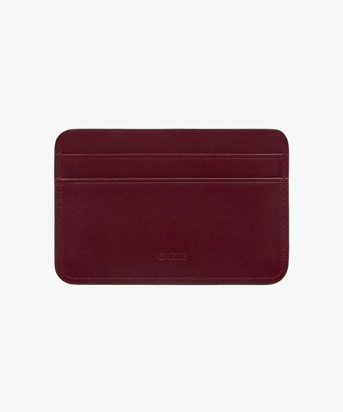 오에르(OER) Pibi Card Wallet - Burgundy