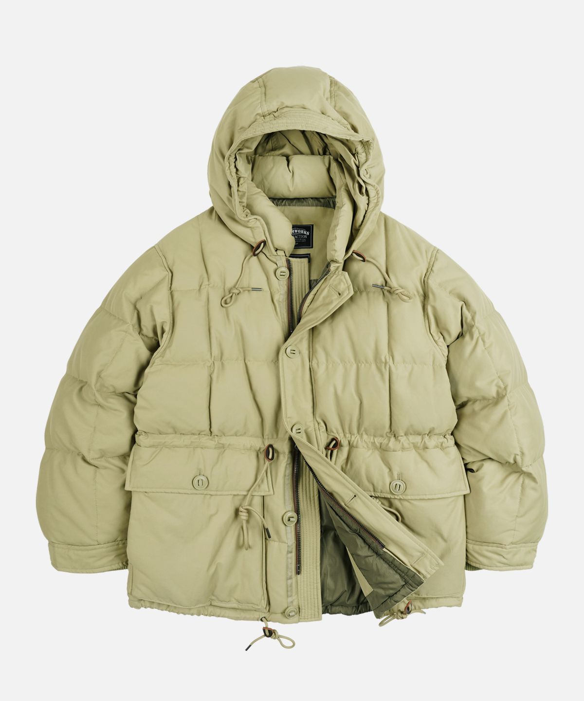 프리즘웍스(FRIZMWORKS) KARAKORAM DOWN PARKA 005 _ KHAKI BEIGE