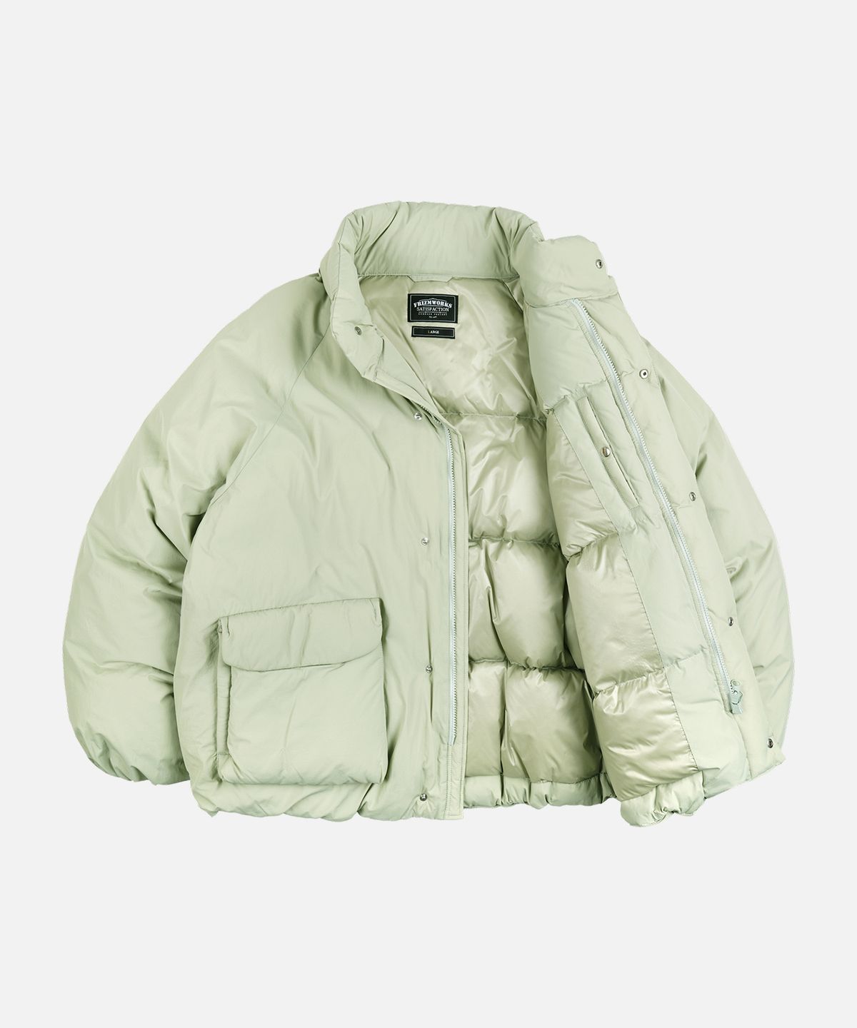 프리즘웍스(FRIZMWORKS) BOBA DOWN PARKA _ LIGHT OLIVE