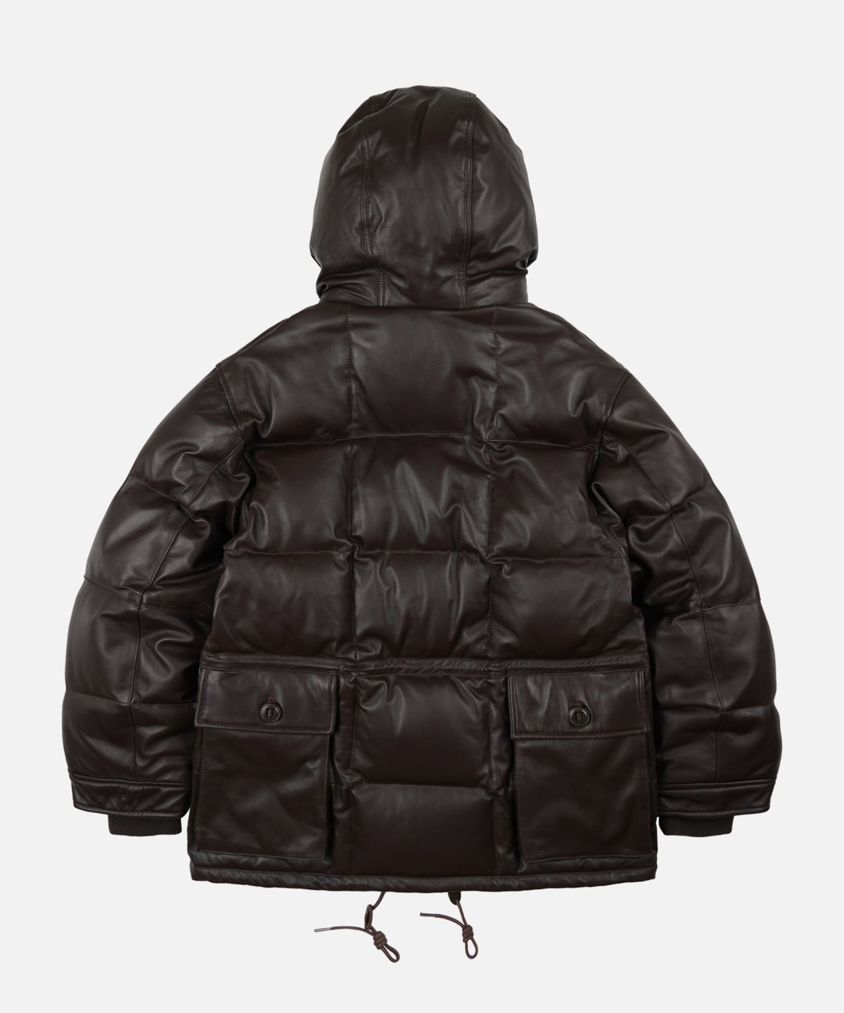 프리즘웍스(FRIZMWORKS) LAMBSKIN KARAKORAM GOOSE DOWN PARKA _ BROWN