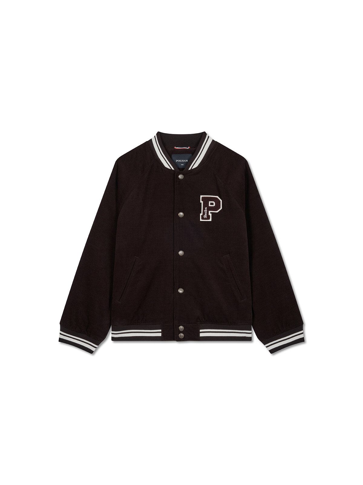 폴햄키즈(POLHAM KIDS) 공용 코듀로이 바시티 패딩 점퍼_PKG4JP3030
