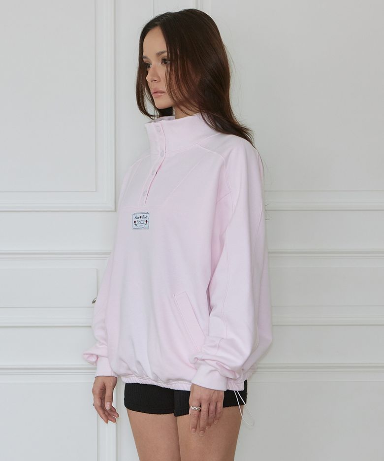 Anorak Pullover Sweatshirt [Pink]