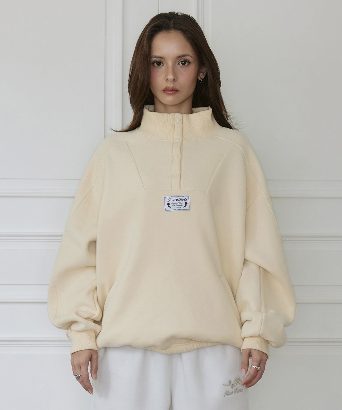 로제프란츠(ROSEFRANTZ) Anorak Pullover Sweatshirt [Butter]