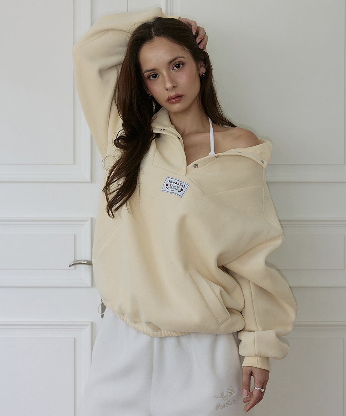 로제프란츠(ROSEFRANTZ) Anorak Pullover Sweatshirt [Butter]