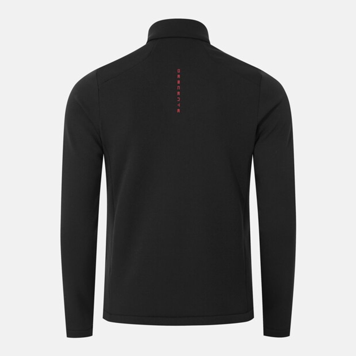 데상트(DESCENTE) 기모 하이브리드 스탠드넥 자켓 블랙 SR413TKTO1