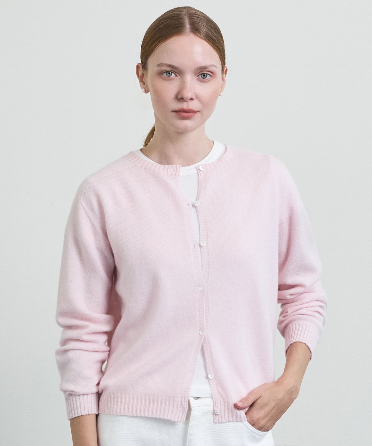 누토프(NUTOFFE) Mild Cardigan_Pink