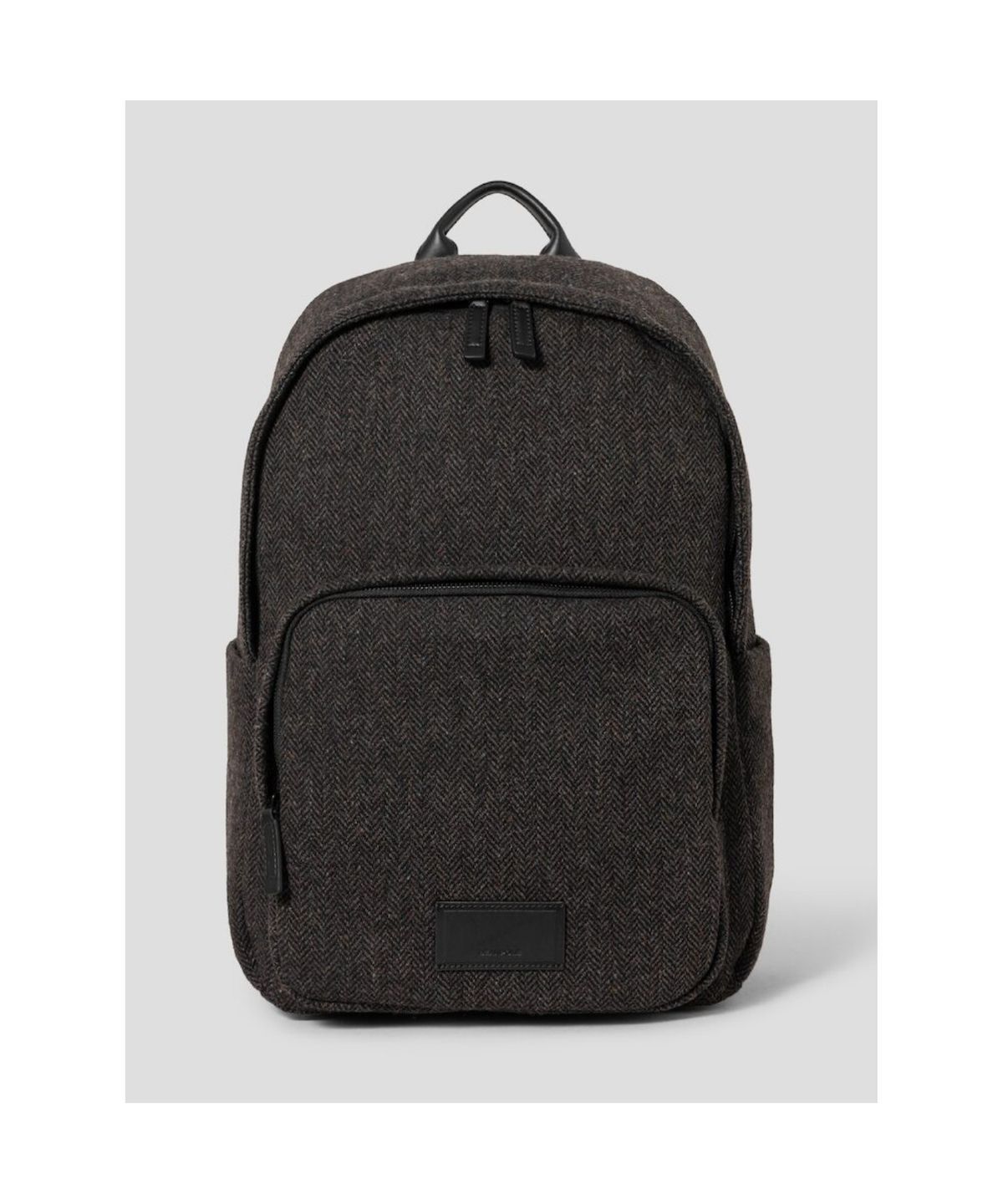빈폴 액세서리(BEANPOLE ACCESSORY) 울 헤링본 백팩 - 브라운