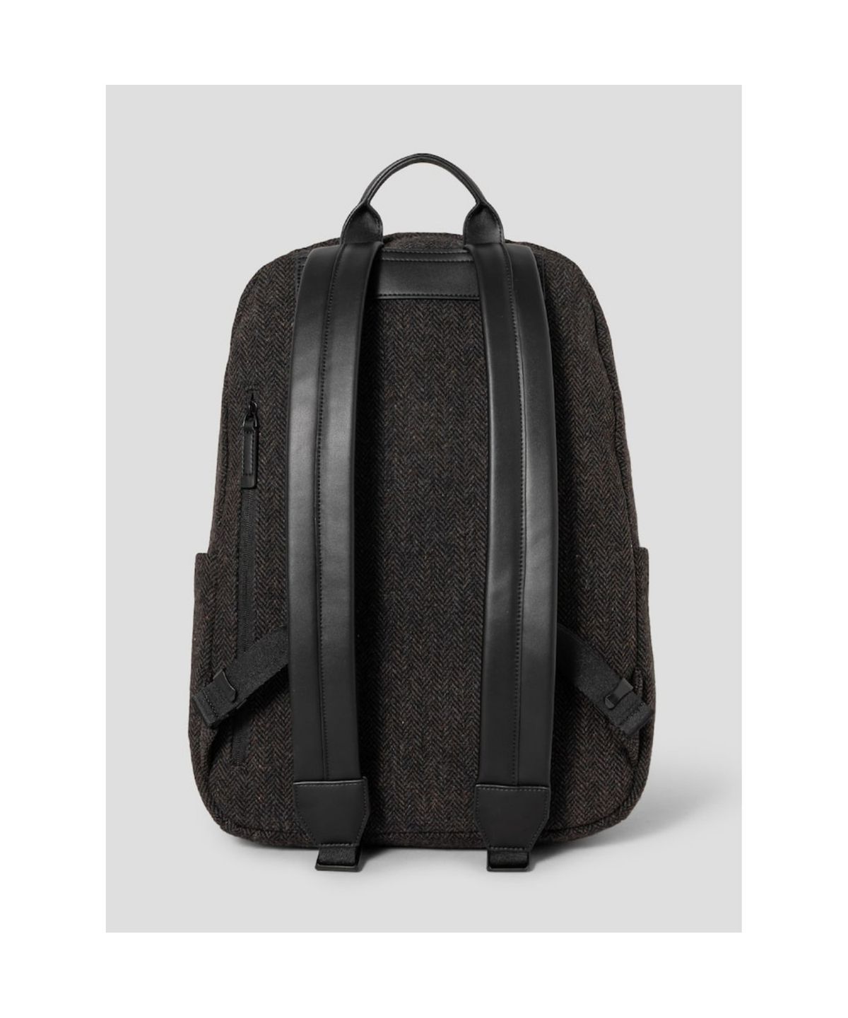 빈폴 액세서리(BEANPOLE ACCESSORY) 울 헤링본 백팩 - 브라운