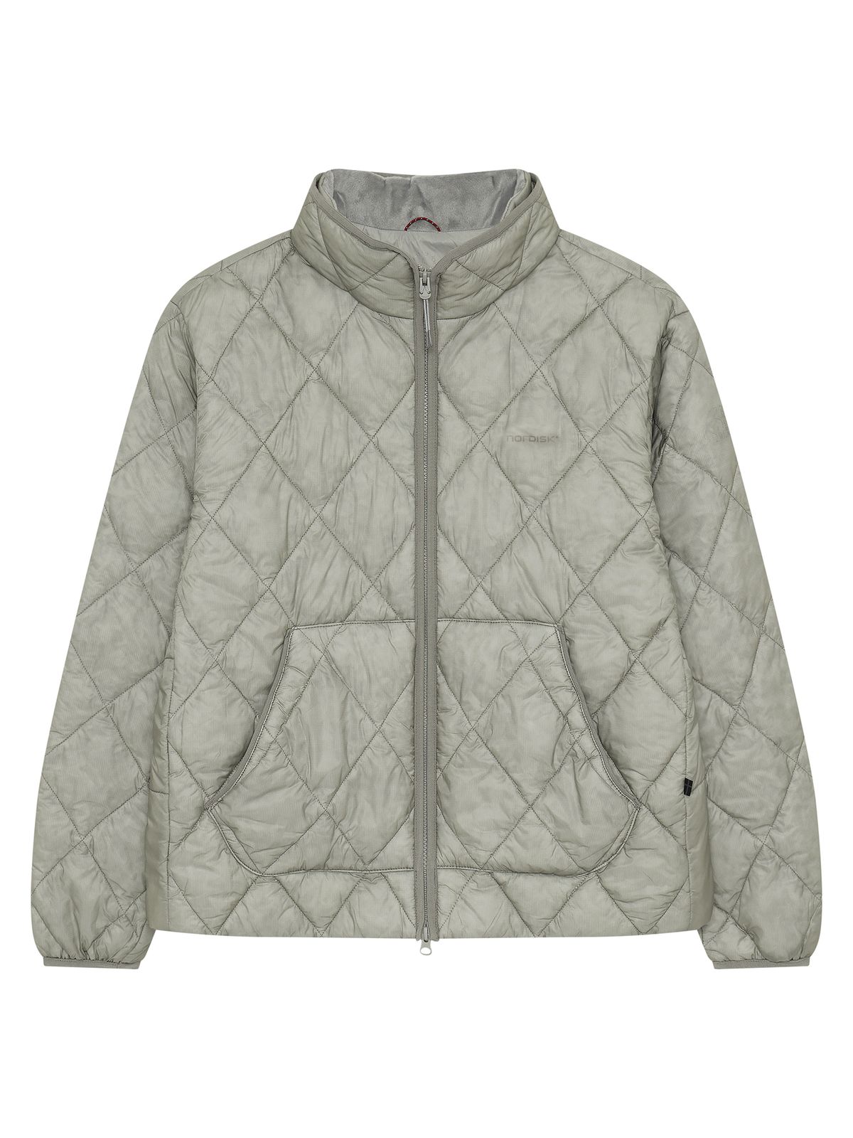노르디스크(NORDISK) [HYGGE HIKE] 프리마로프트 경량 패딩 후디 자켓 - U_Ice Grey_OUW26173C1