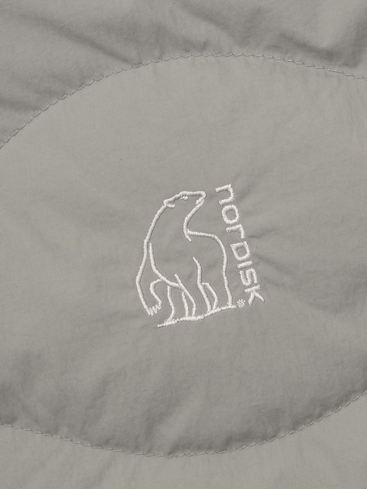 노르디스크(NORDISK) 니트 카라 경량 크리스탈 다운 자켓 - W_Light Grey_OWW26510C2