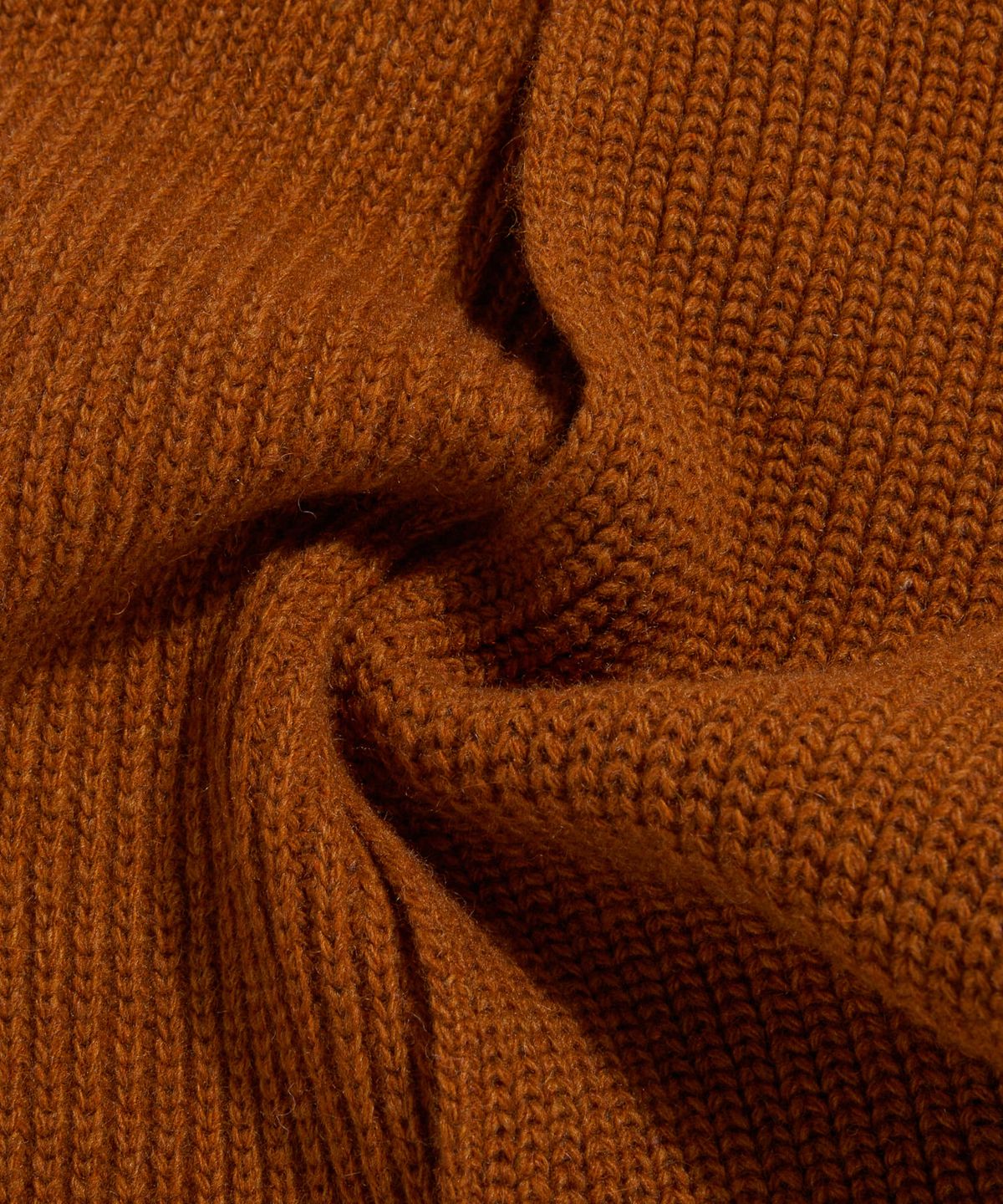 에스피오나지(ESPIONAGE) Miller Wool Blend Knit Muffler Burnt Orange