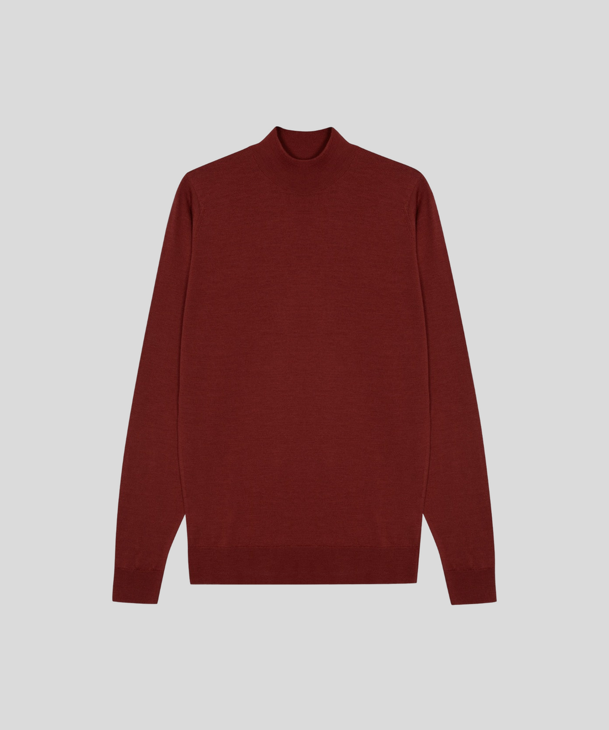 존 스메들리(JOHN SMEDLEY) HARCOURT Extra Fine Merino Wool Standard Fit Mock Neck Pullover Heritage-2, 9 Colors