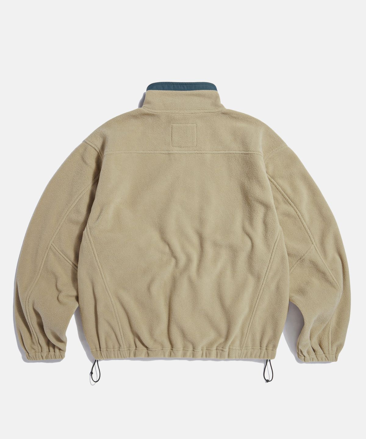 에스피오나지(ESPIONAGE) Expl. Quarter Zip Fleece Pullover Cream