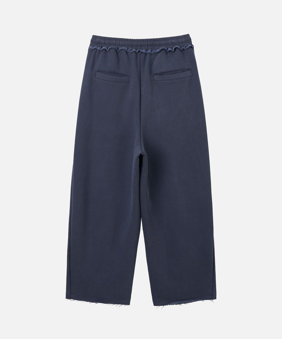 에르에르(ERER) Vintage Logo Applique Sweatpants Navy