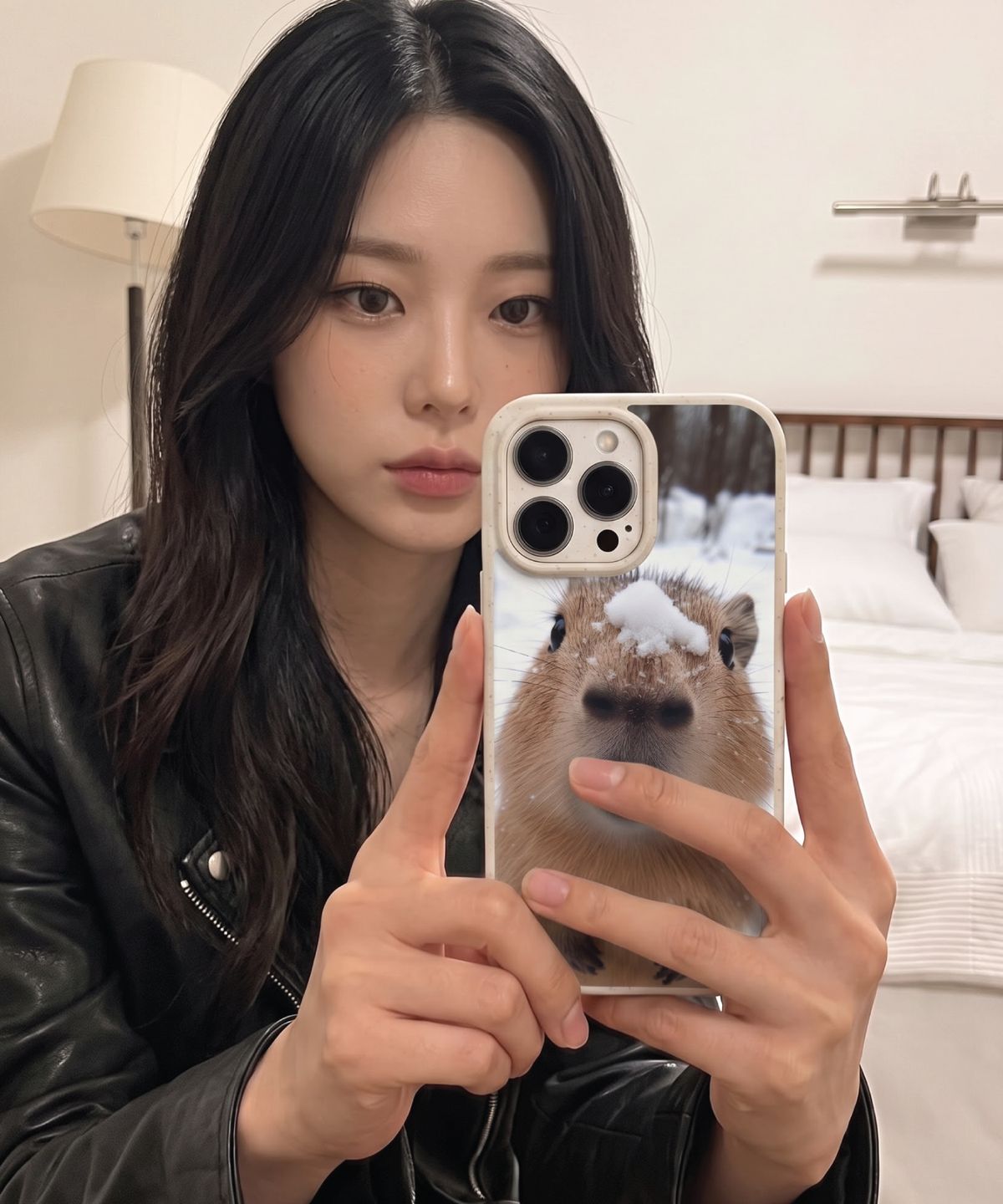 폴라올라(POLAROLA) 밀짚으로부터 유래한 폰케이스 카피바라