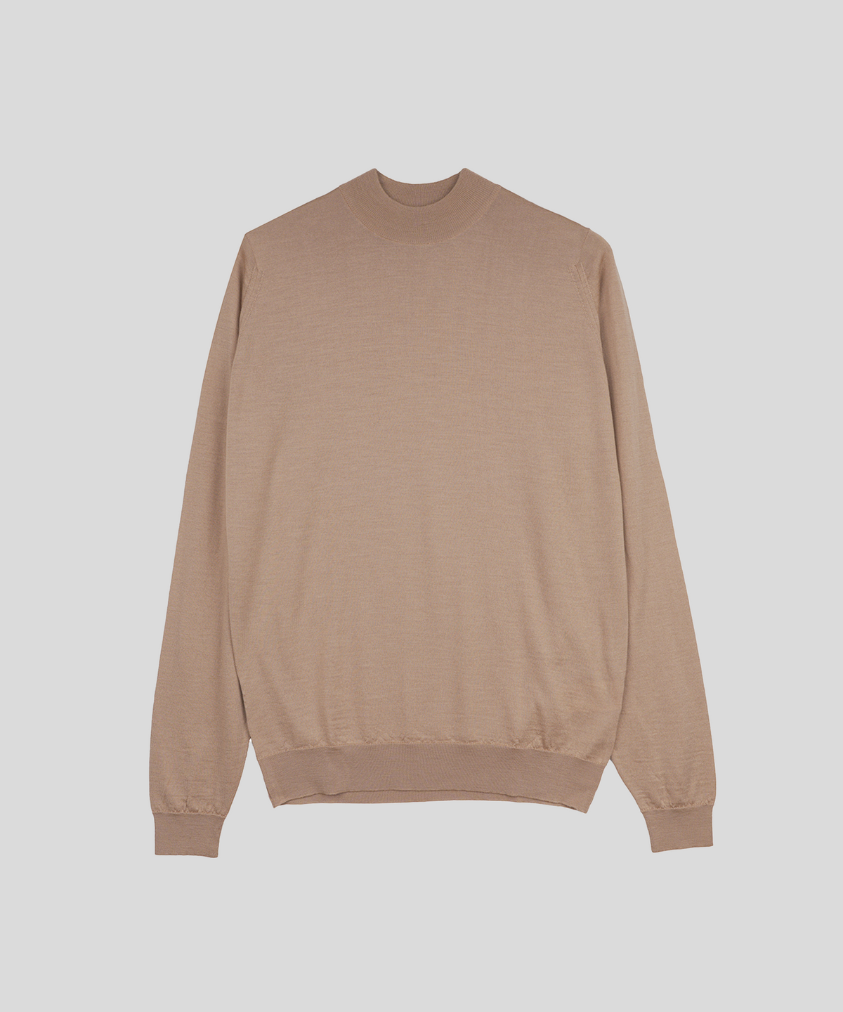 존 스메들리(JOHN SMEDLEY) HARCOURT Extra Fine Merino Wool Standard Fit Mock Neck Pullover Heritage-3, 9 Colors