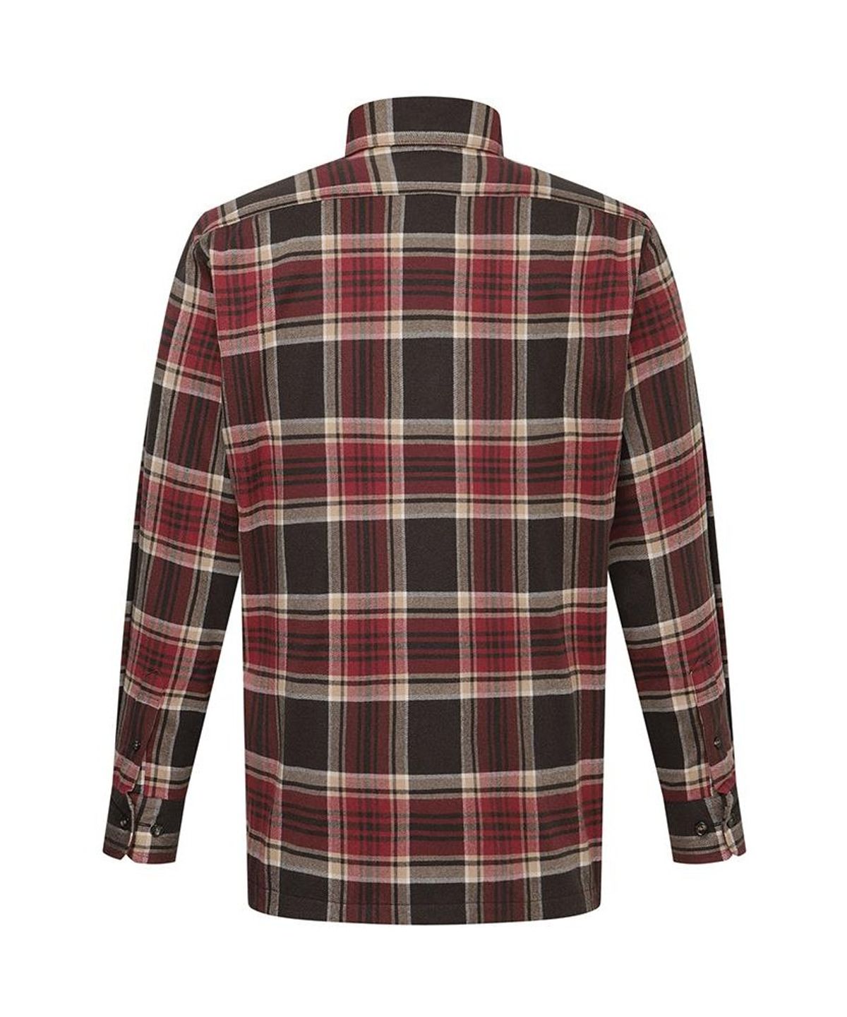 닥스셔츠(DAKS SHIRTS) 노케어 스트레치 미듐체크셔츠 레귤러핏 레드_DMW1SHCL701R1